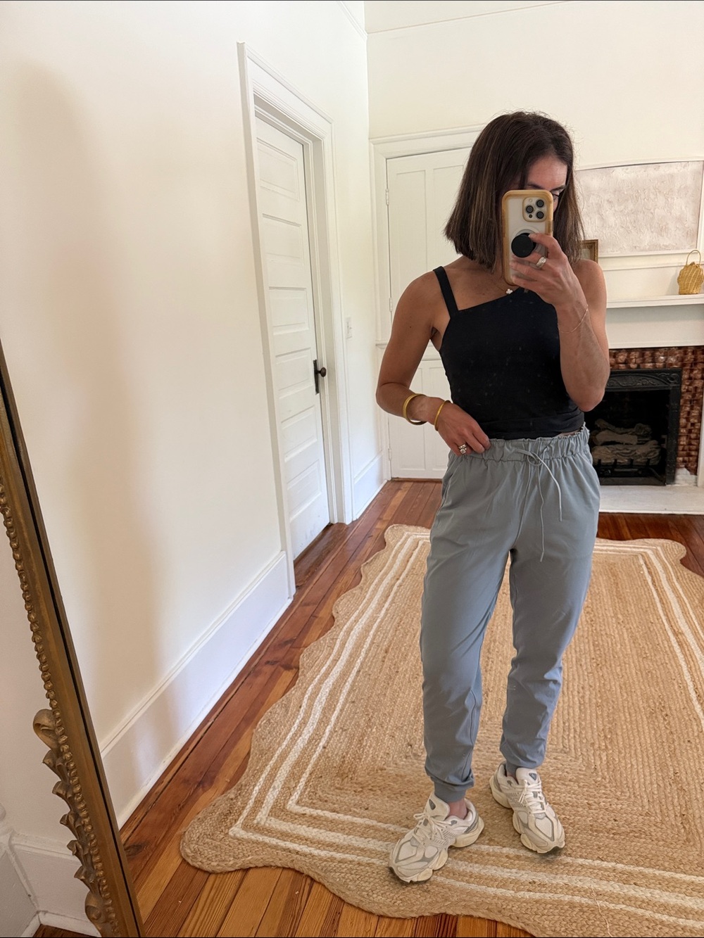 lululemon athletica Light Gray Track Joggers - Picture 2 of 2
